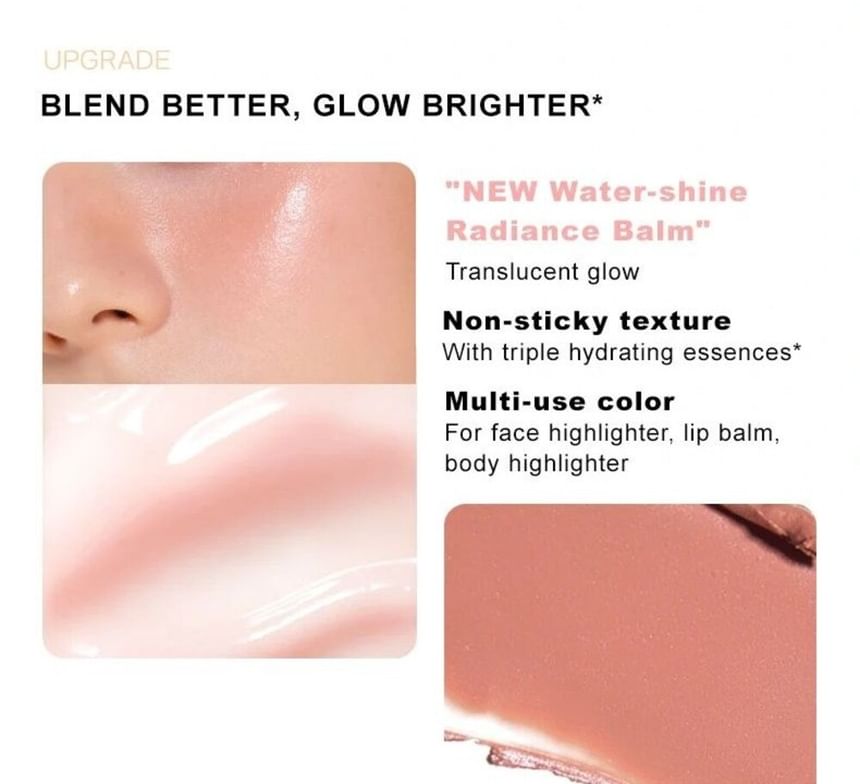 Judydoll - 4-kleuren blush- en highlightpalet (1-3)