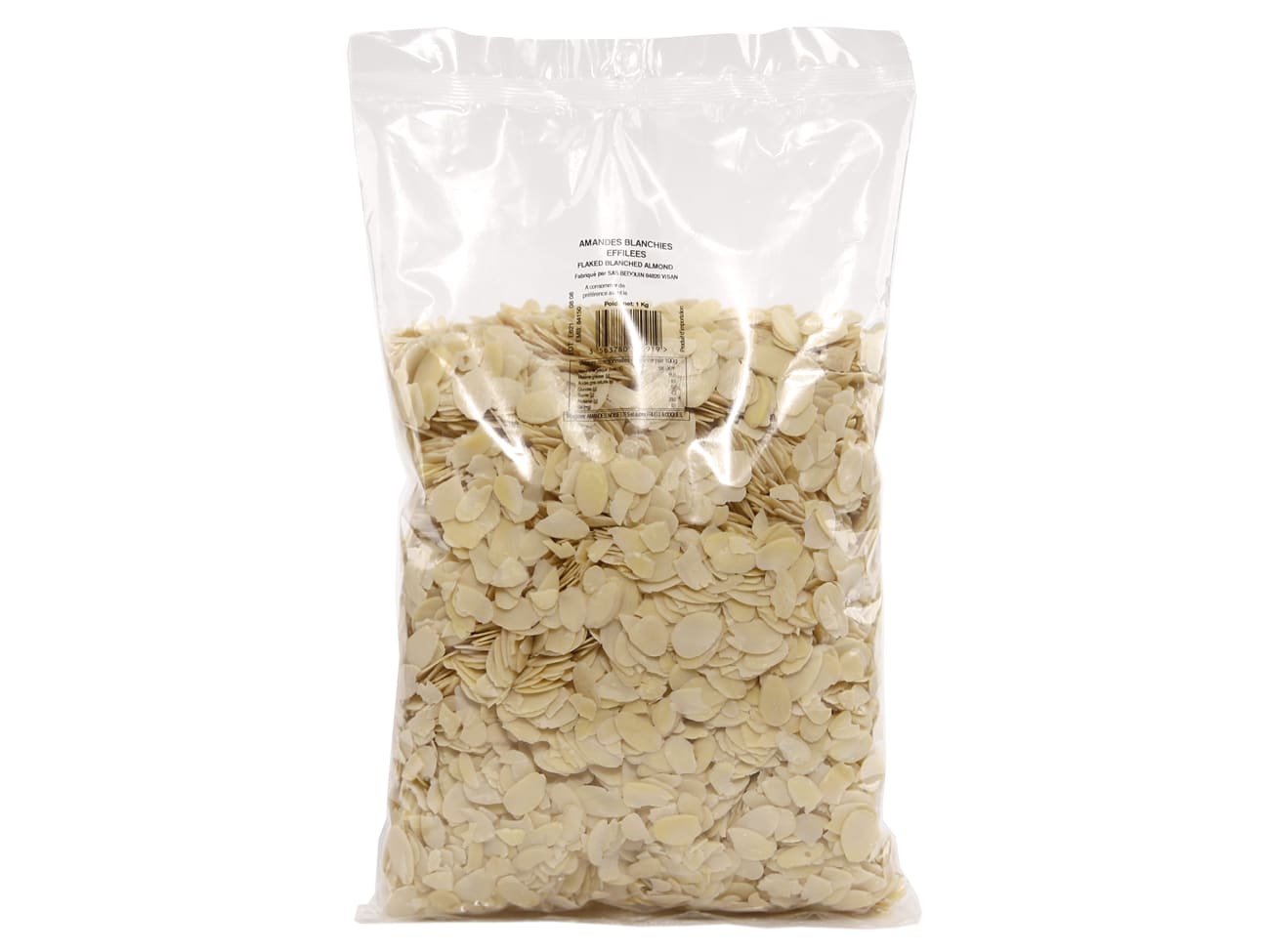 Amande effilée blanchie - 1 kg