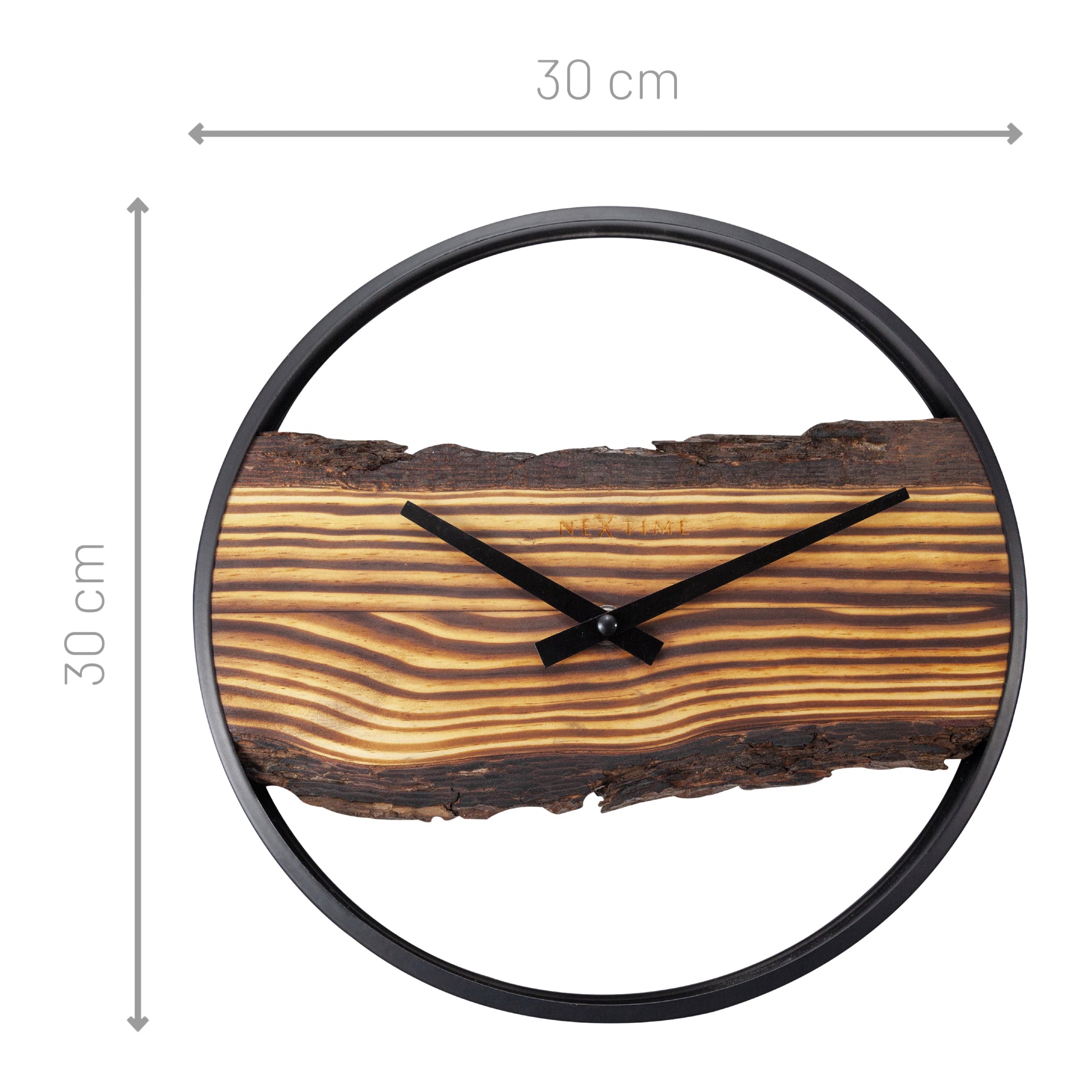 NeXtime Forest Wandklok Ã 30 cm