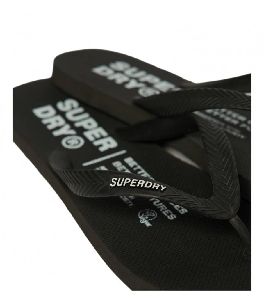 Chinelo Superdry Studios Preto