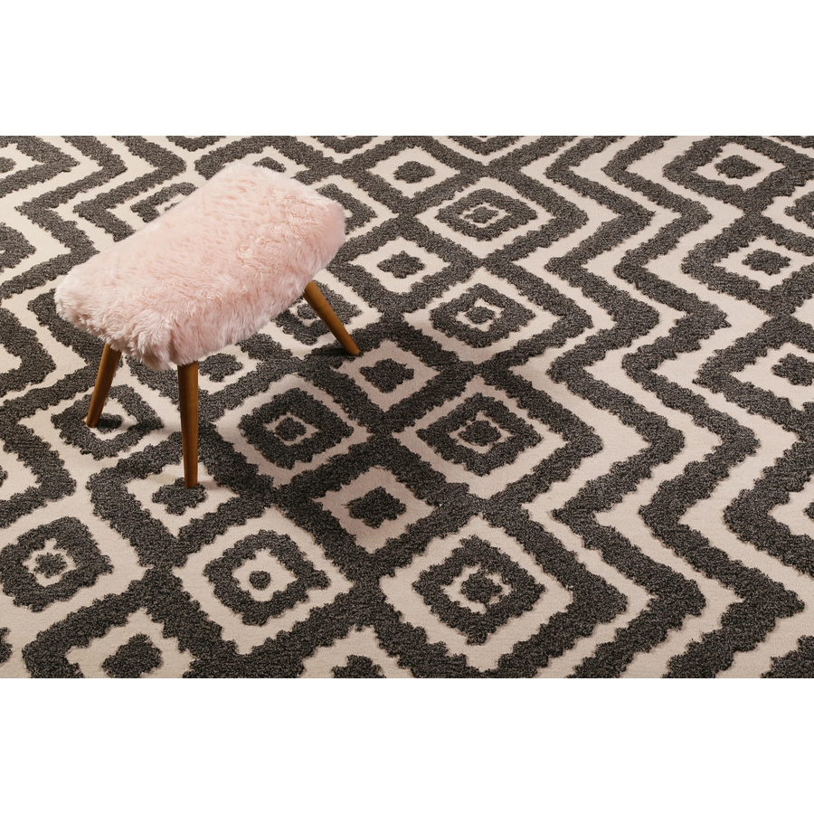 Esprit Kurzflorteppich Africa Ethnic weiß