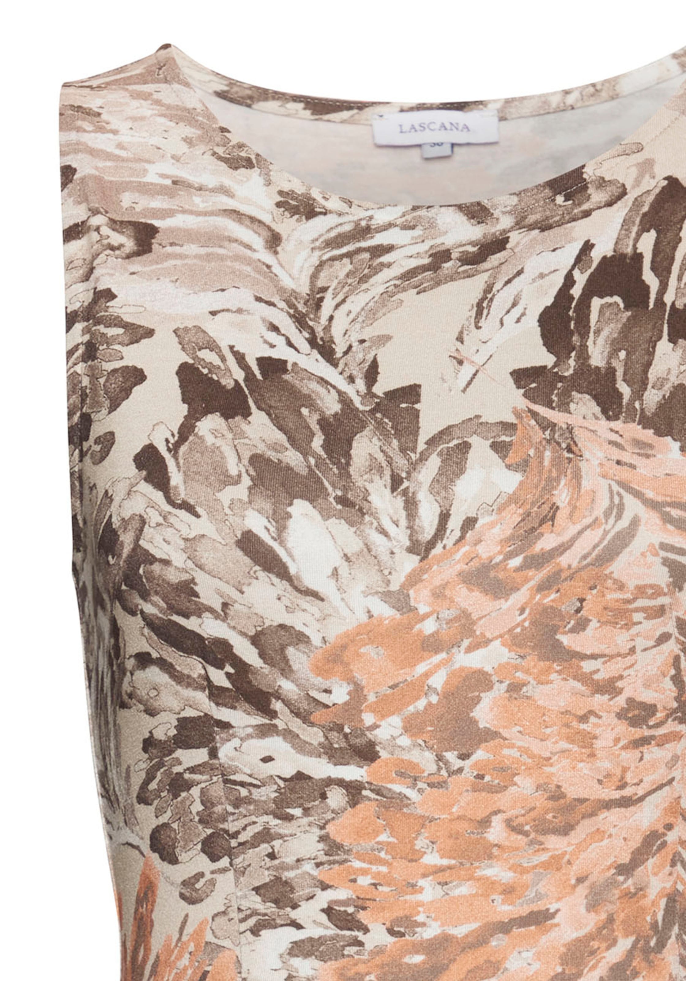 LASCANA Jerseykleid mit Blumendruck, Sommerkleid, Jerseykleid