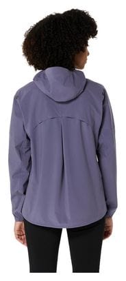 Veste imperméable Asics Metarun Waterproof Violet Femme