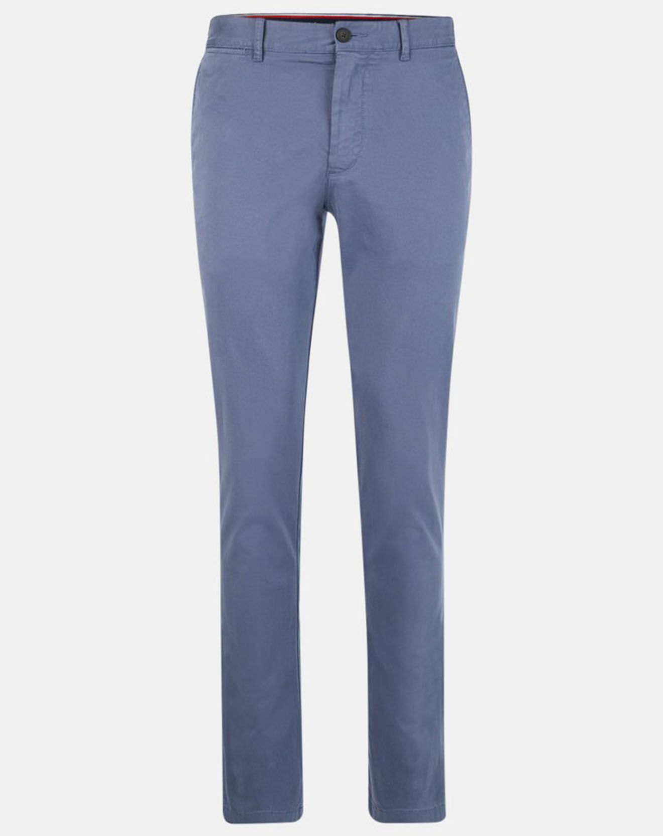 Tommy Hilfiger Pantalon chino ajusté Bleecker Flex Satin bleu lavande