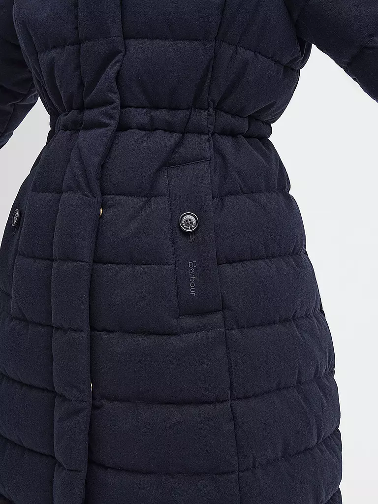 BARBOUR Steppmantel CLARENCE dunkelblau