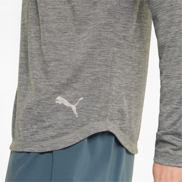 Puma Herre Mellemlag Run Long Sleeve Tee Grå