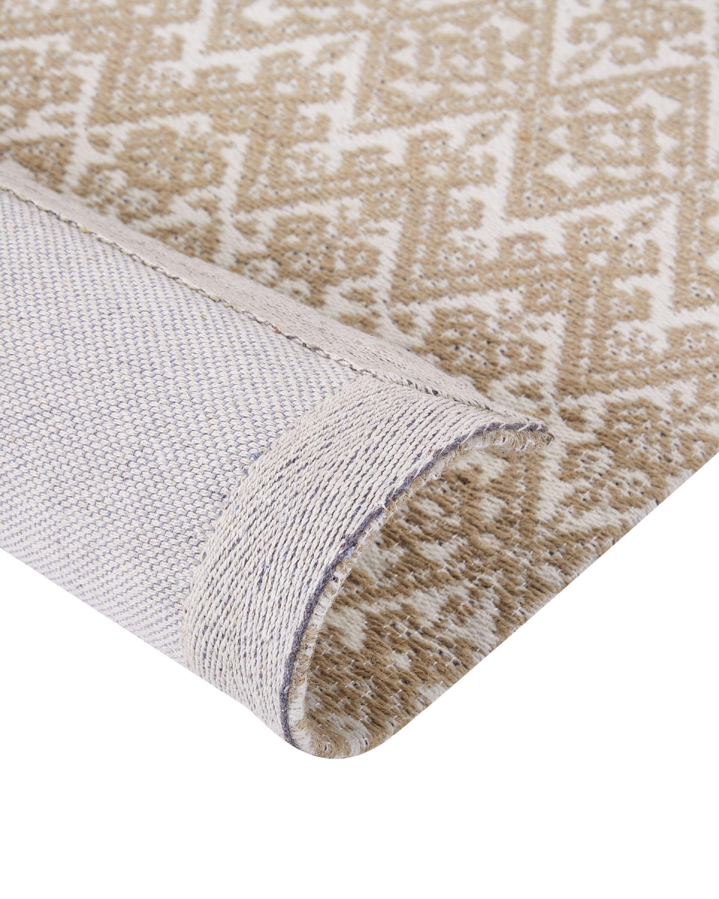 Vloerkleed ATIMA Beige 160 x 230 cm Jute