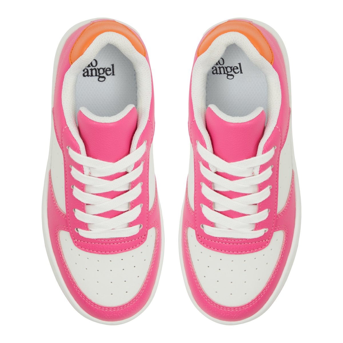 NO ANGEL-On_fleek-jg-Baskets - Talon plat - Rose