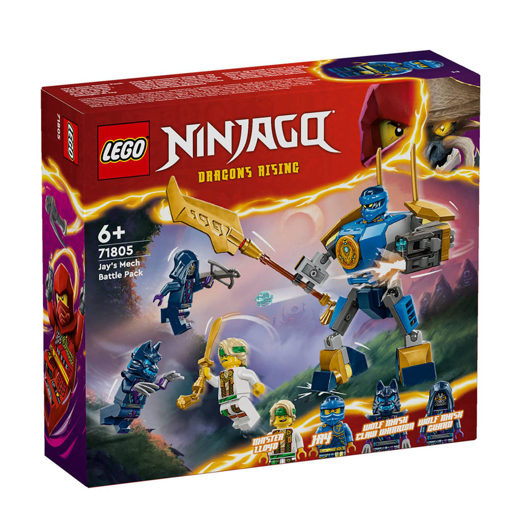 Ninjago FanJay's mecha strijdpakket Dragons Rising Actiefiguur Speelgoed 71805