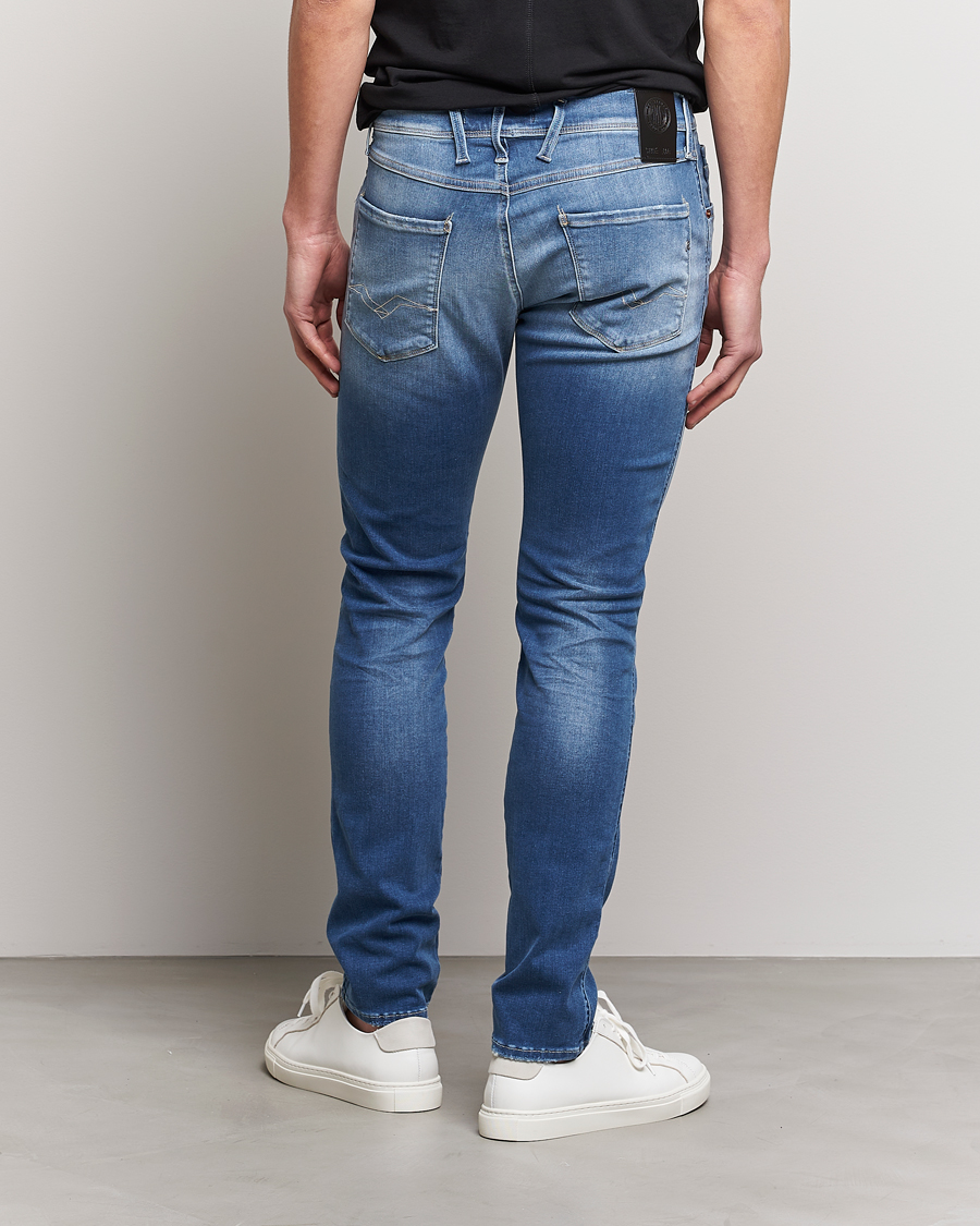 Replay Anbass Hyperflex Re Used X-Lite Jeans Light Blue