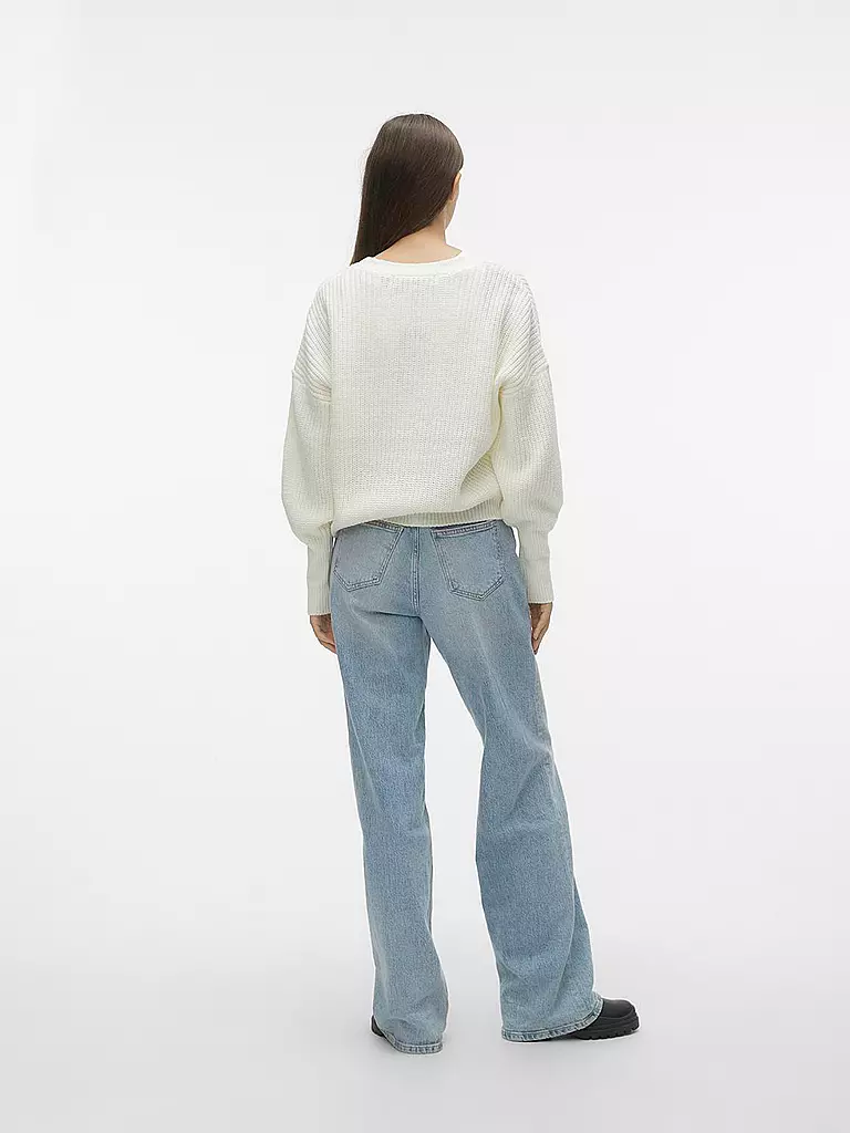 VERO MODA Cardigan VMLEA weiss