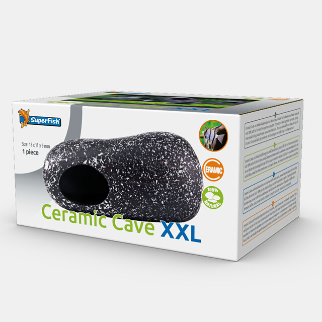 Superfish Ceramic Cave XXL | Aquariumdecoratie
