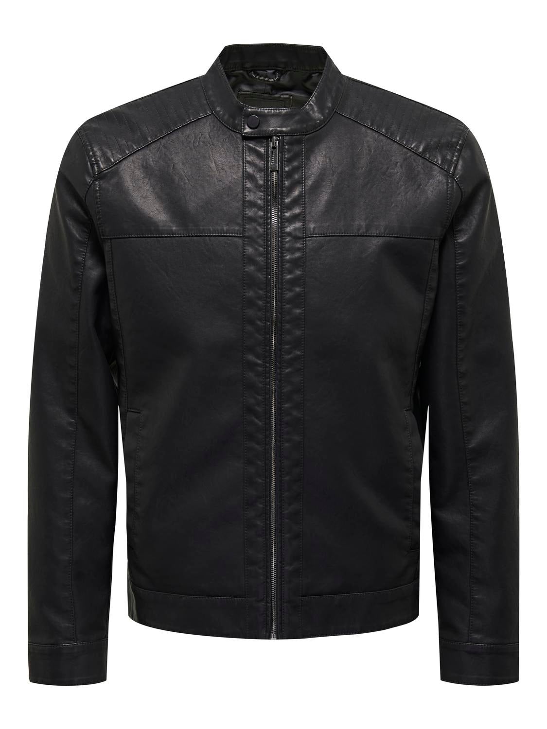 ONSMIKE Jacke Black