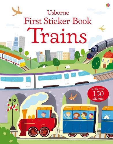 First Sticker Book Trains - First Sticker Books (Paperback)
