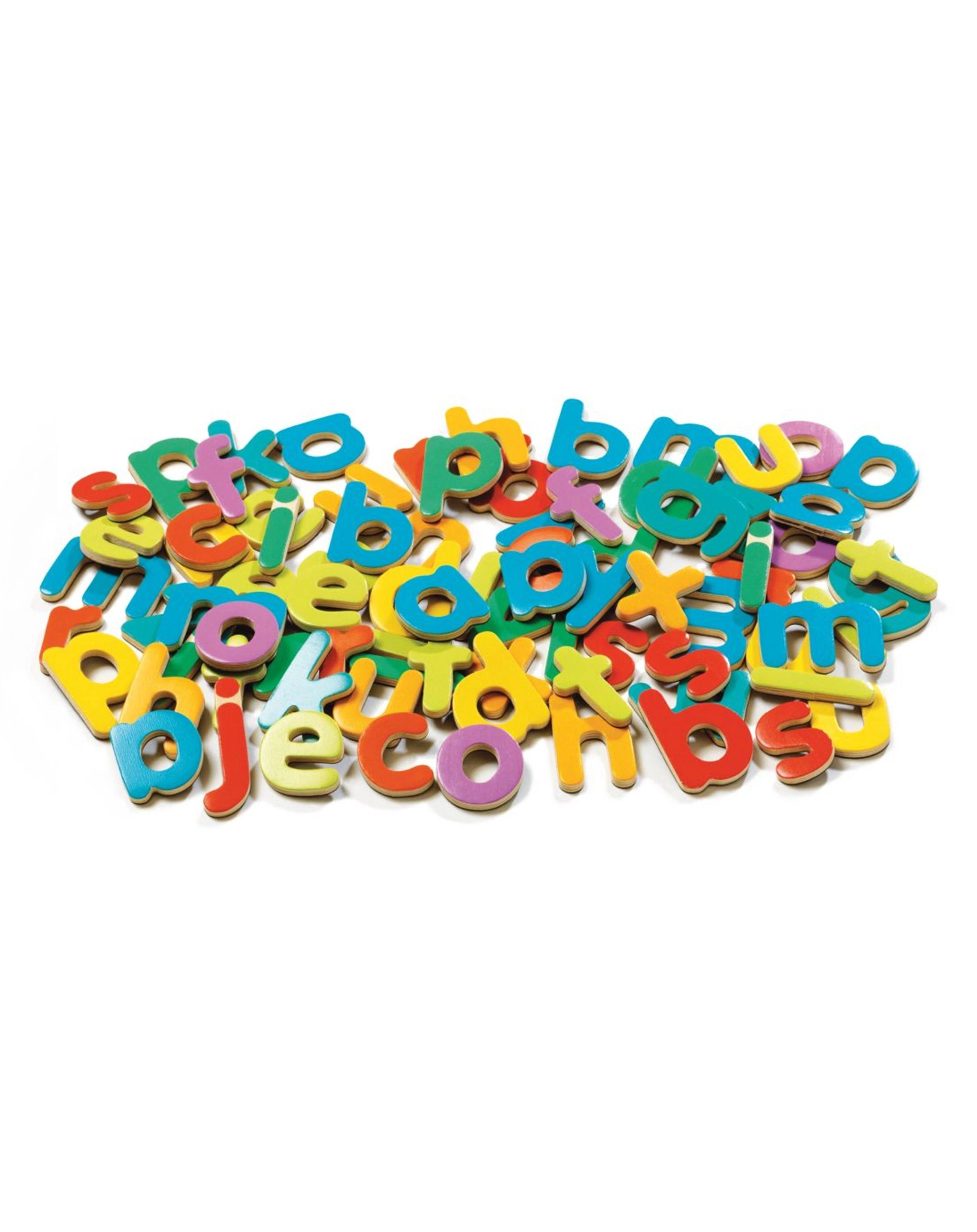 Magnetspiel 83 SCRIPT LETTERS in bunt