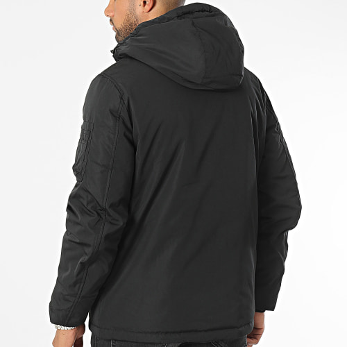 Parka Capuche Oregon Noir