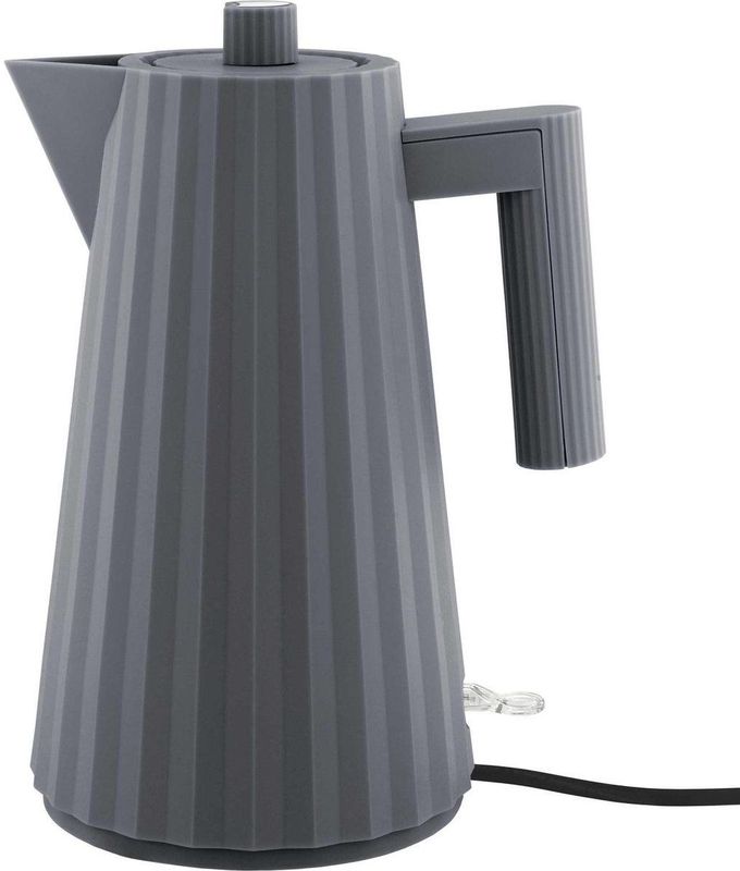 Alessi - Plissé - Waterkoker - Grijs - 1.7 Liter - Droogkookbeveiliging