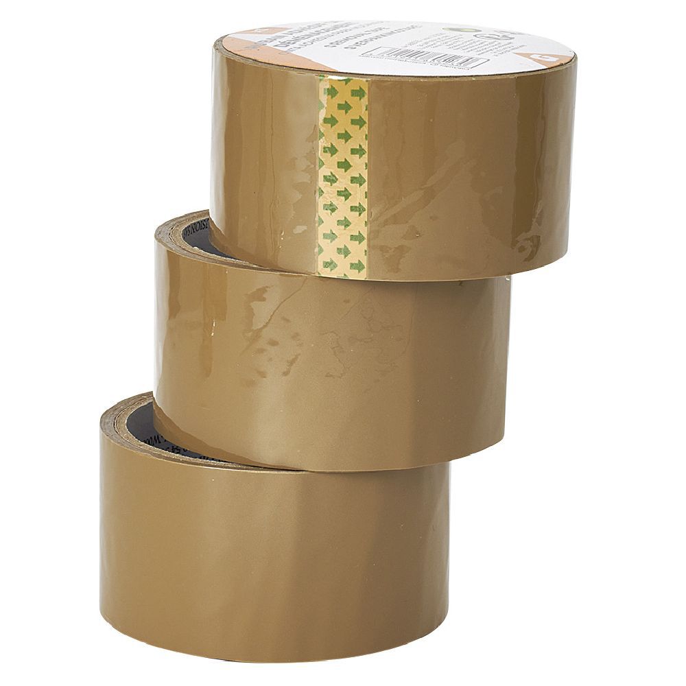 Rouleau adhésif marron L.25 m