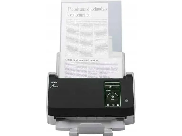 Ricoh fi-8040 - Dokumentscanner - Dual CIS - Duplex - 216 x 355.6 mm - 600 dpi x 600 dpi - op til 40 ppm (mono) / op til 40 ppm (farve) - ADF (50 ark) - op til 6000 scanninger pr. dag - USB 3.2 Gen 1, Gigabit LAN