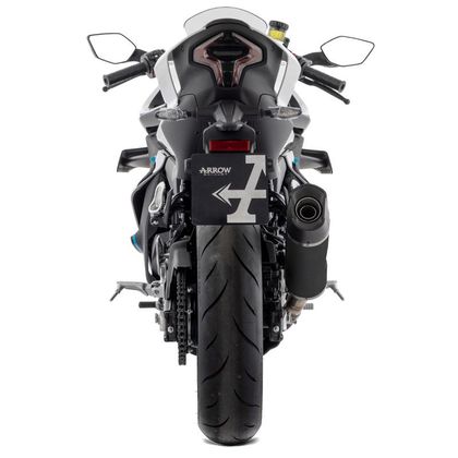 Silencieux Arrow INDY RACE EVO EMBOUT CARBONE - Noir