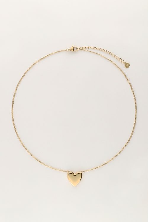 Minimalistische ketting met hart