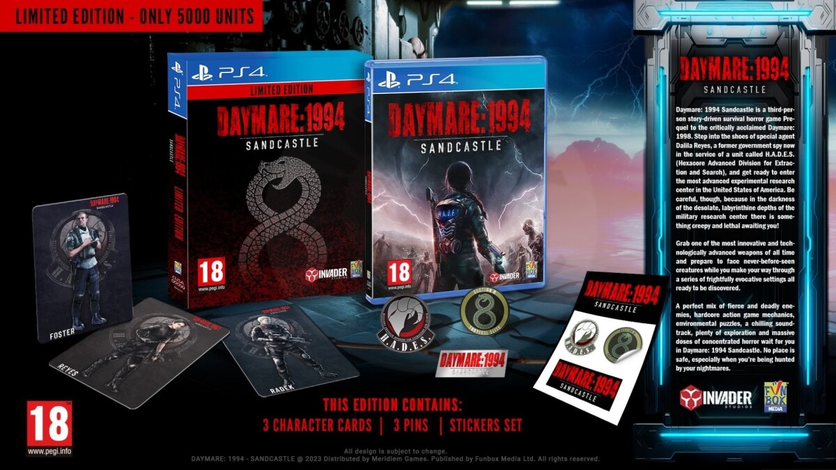 Daymare: 1994 Sandcastle - Limited Edition - PS4