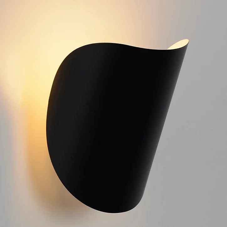 Applique murale Oscar IP20 E27 40 W L.13 x H.23 x P. 13 cm noir Corep