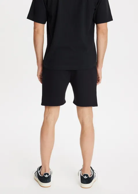 Korte broek jogger met logo zwart (ZWART)