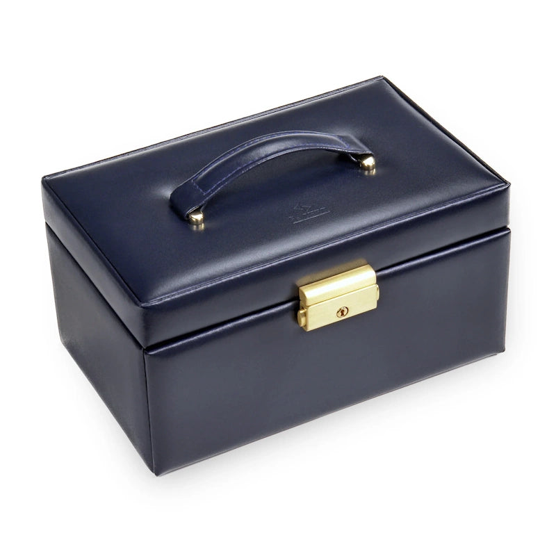 Sacher Sieradendoos Elly Acuro / Navy (leer)