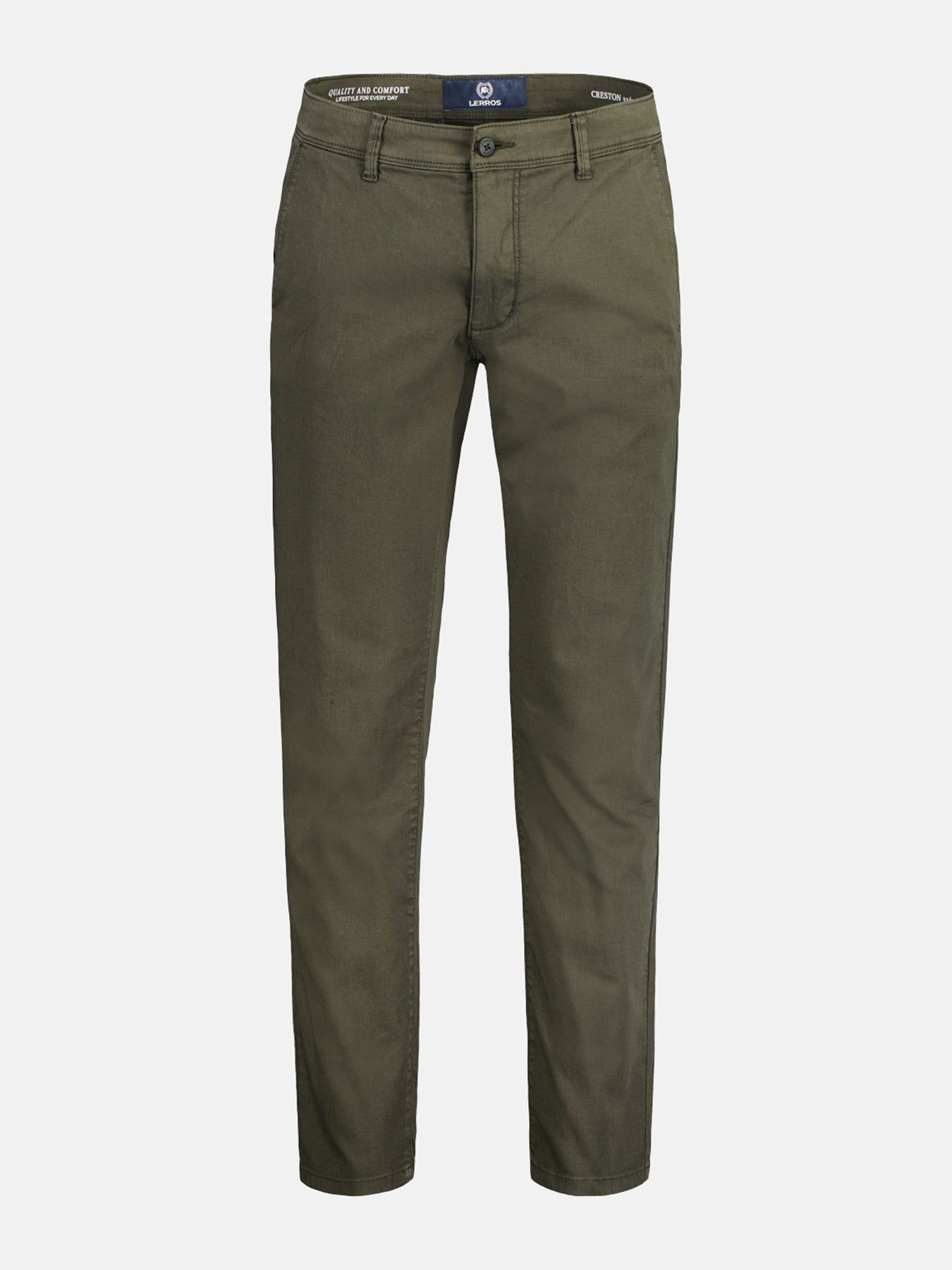Chino mit Microstruktur, SLIM FIT