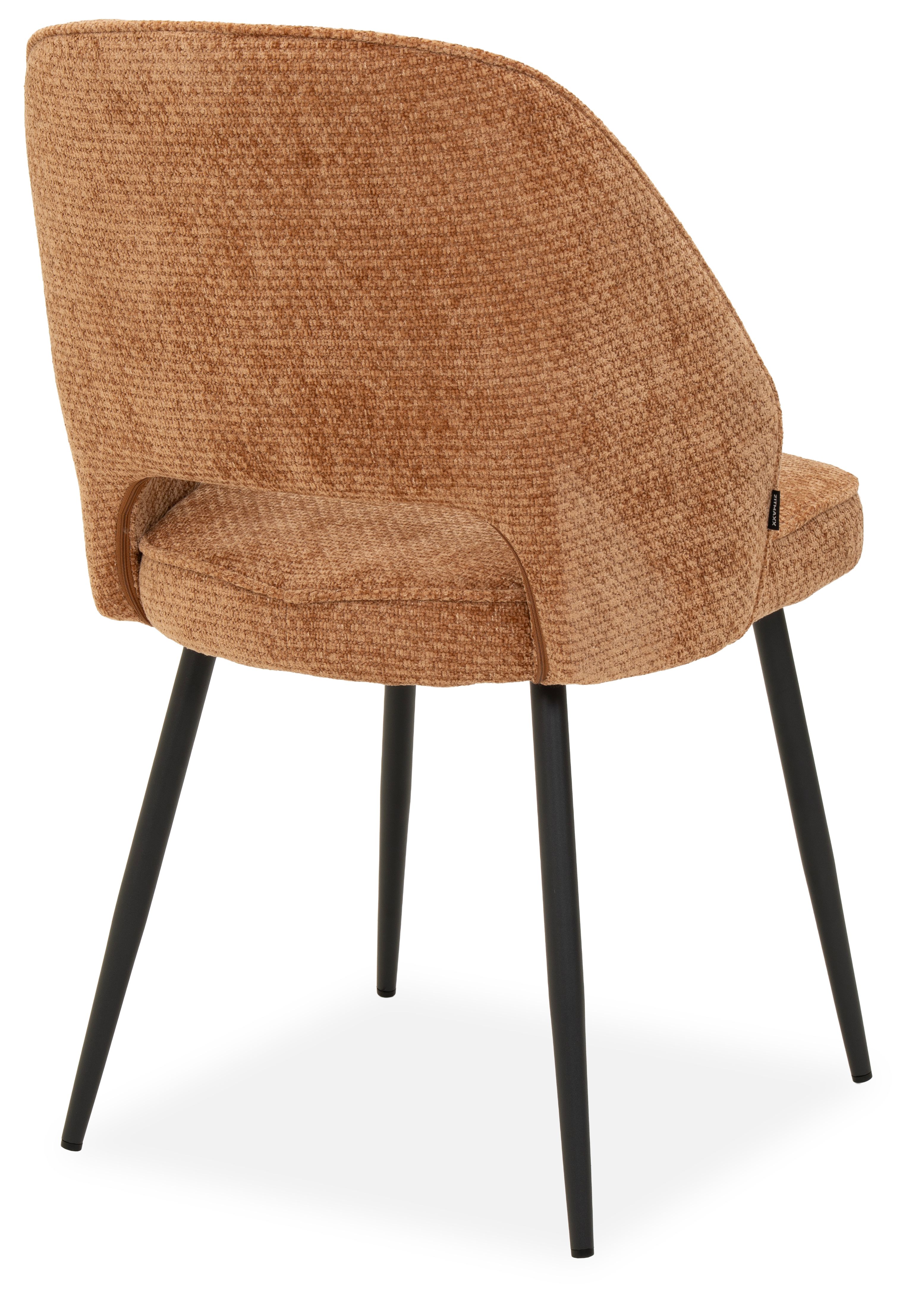 Eetkamerstoel Elite Cognac Finn B53 x D59 x H84 cm