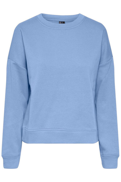 Pieces blauwe dames sweater