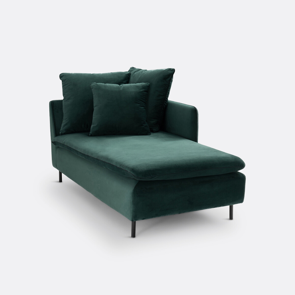 LA REDOUTE INTERIORS<br>Poltrona conversível em veludo D158 cm, Ivete