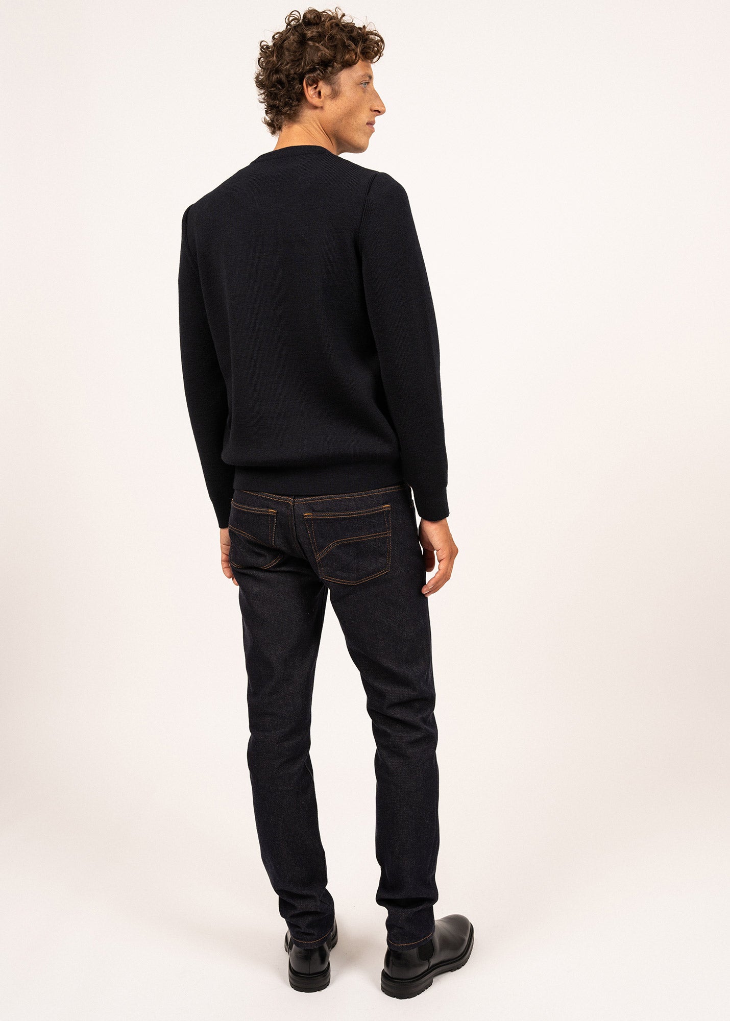 Pull col rond Locronan