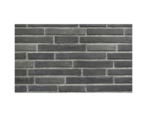 Porseleinen steengoed gevelsteen Klimex UltraStrong Lange Baksteen antraciet 40x16,6 cm