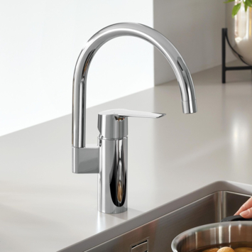 Grohe keukenkraan Start hoge uitloop QuickFix chroom