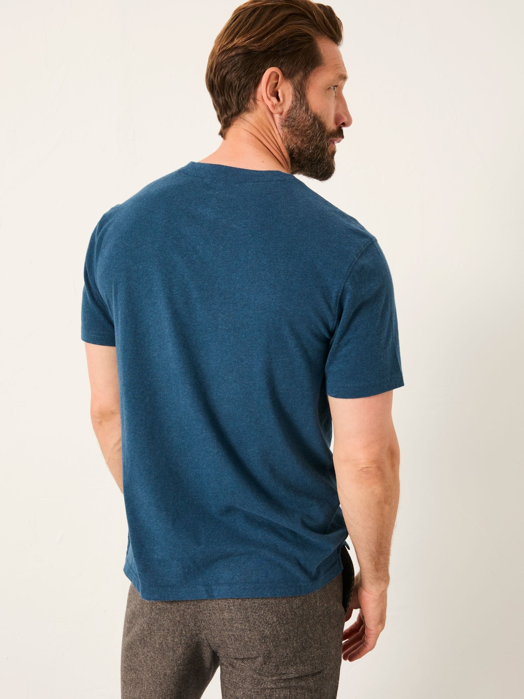 Donkerblauwgroen - FatFace T-shirt met korte mouwen