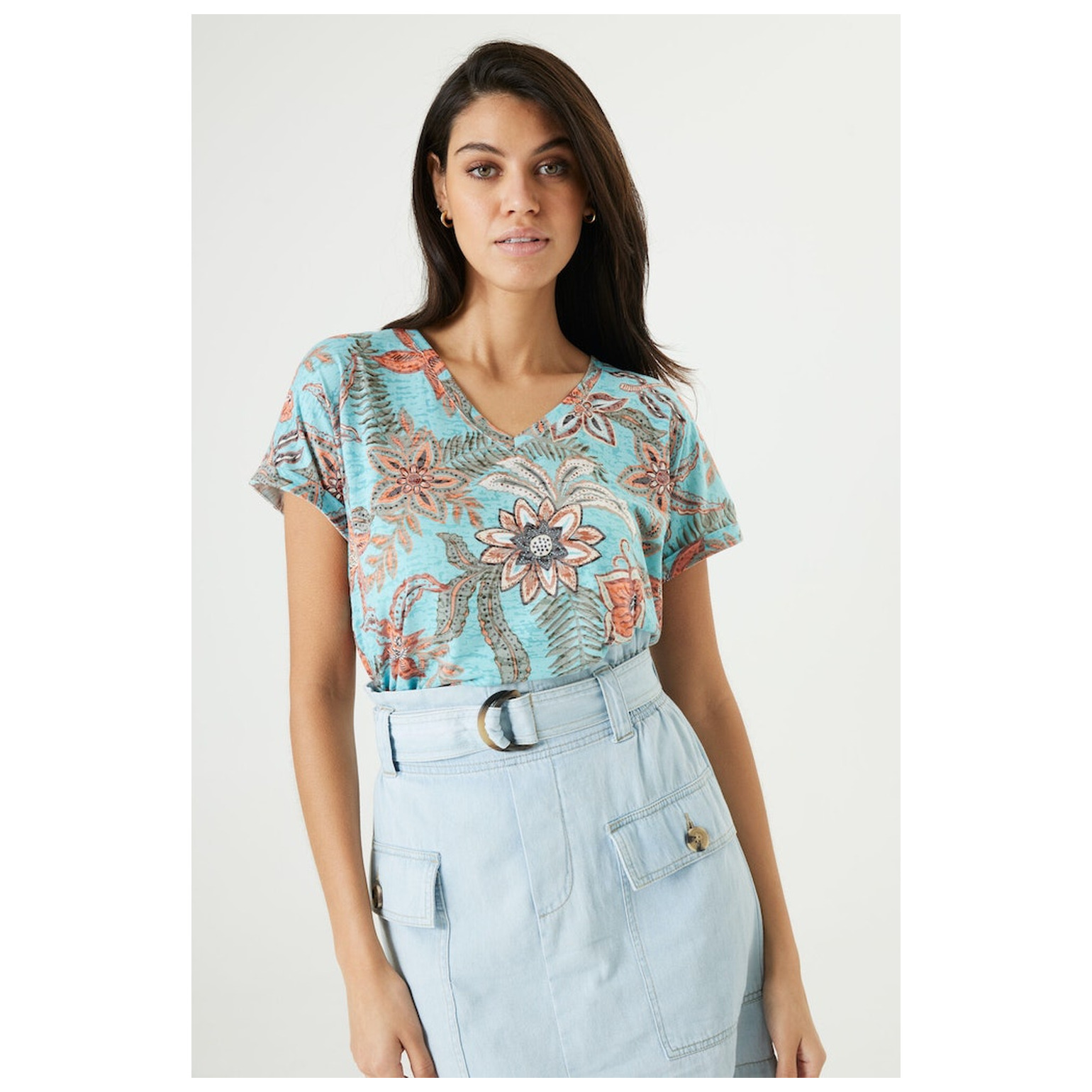Garcia Q40004_ladies T-shirt ss