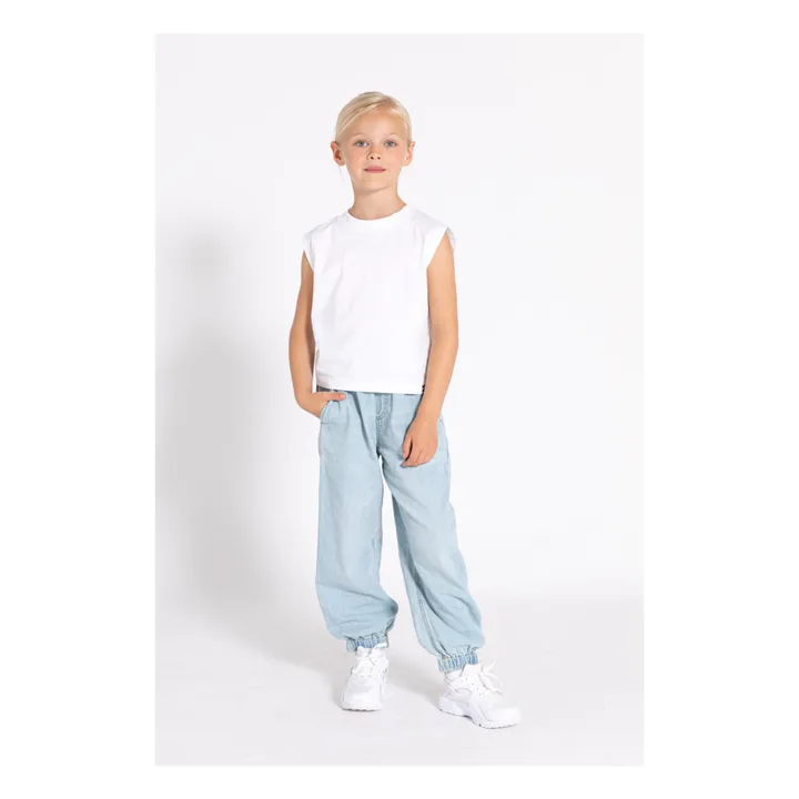 Finger in the nose Jean Jogg Fit Slide | Denim bleached