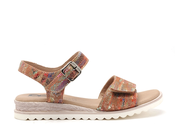 Gr nu pieds plats femme xiada multicolore