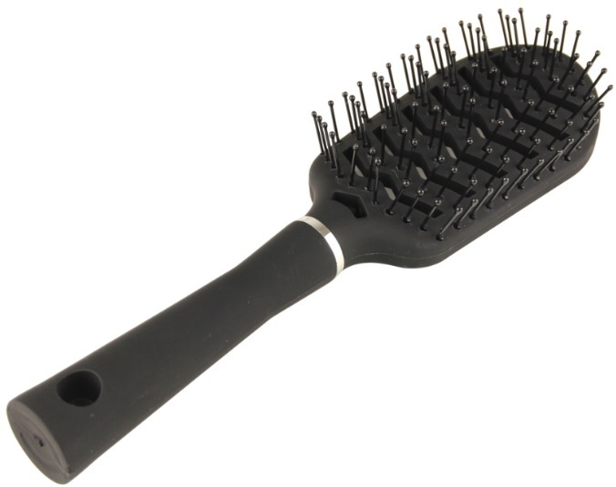 Hair Mode Haarborstel open groot zwart 1 stuk