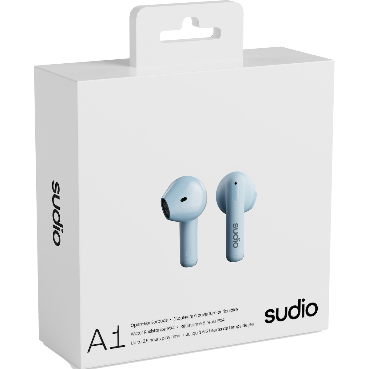 Sudio A1 trådløse in-ear hodetelefoner (blå)