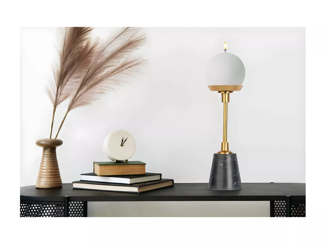 Bougeoir Design en Marbre 