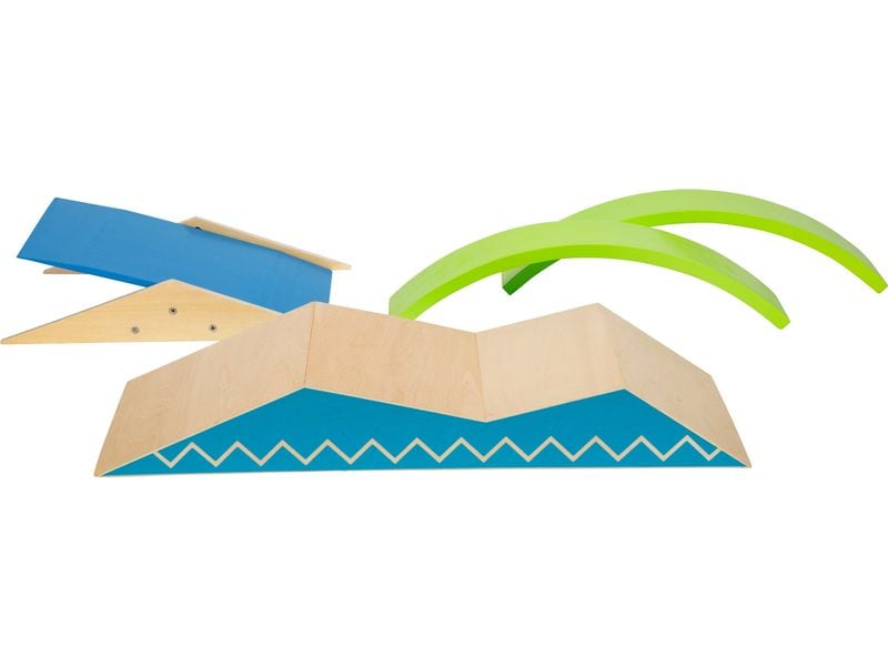 small foot Minigolf-Set Active Active Kinder-Minigolf-Spiel mit flexiblen Elementen für den Garten