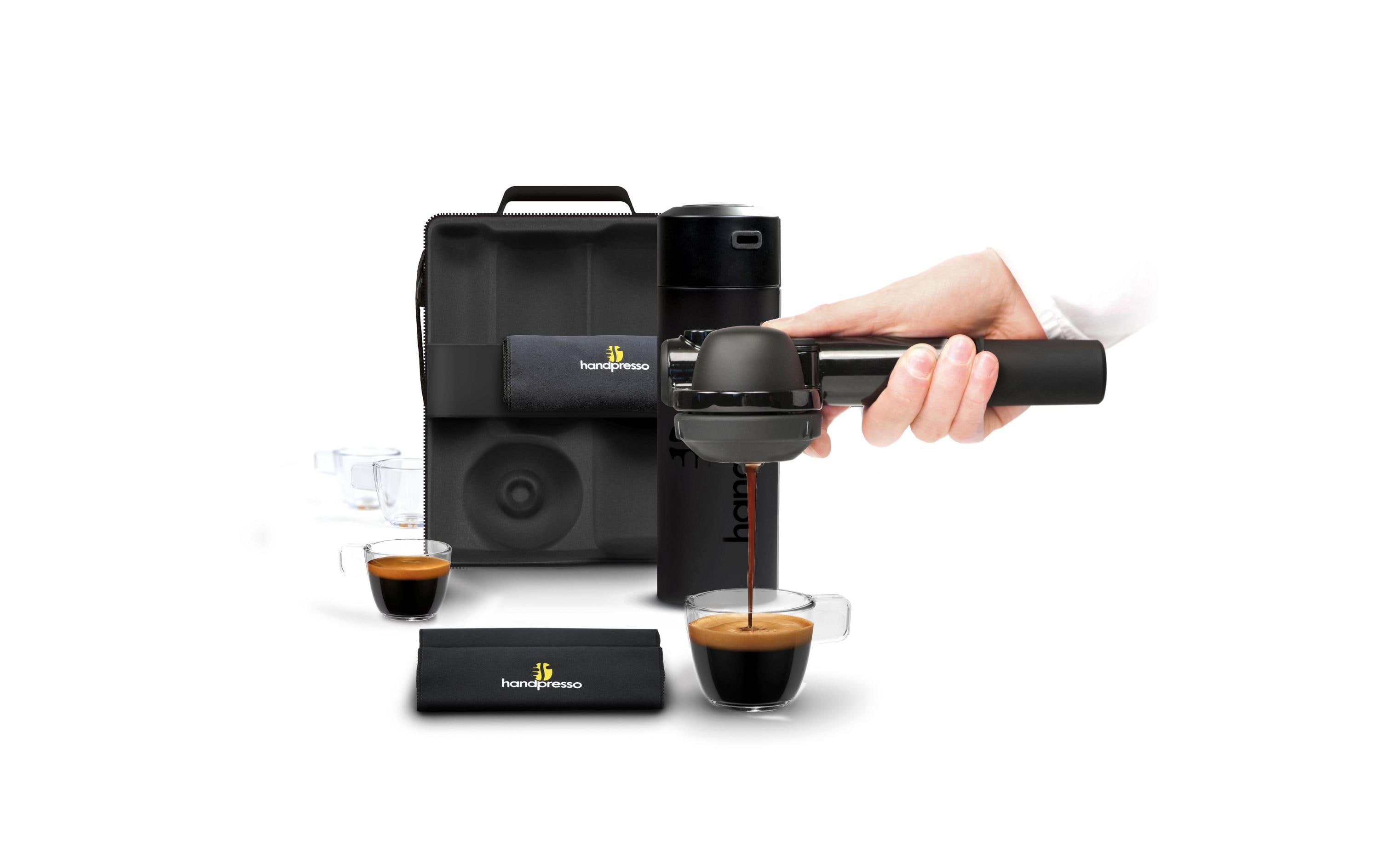 Reisekaffeemaschine Outdoor Set Hybrid E.S.E. Pads<br>Set für mobilen Espresso-Genuss