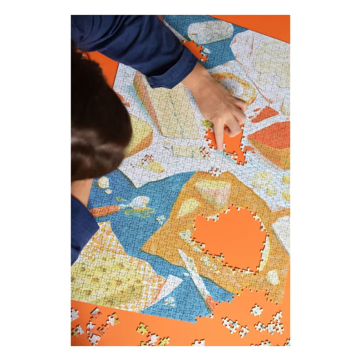 Jour Férié Puzzle Passer au fromage - 1000 pièces