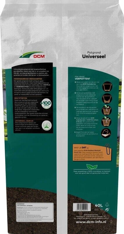 DCM - Potgrond Universeel - 25x40L - Halve Pallet - 1000L
