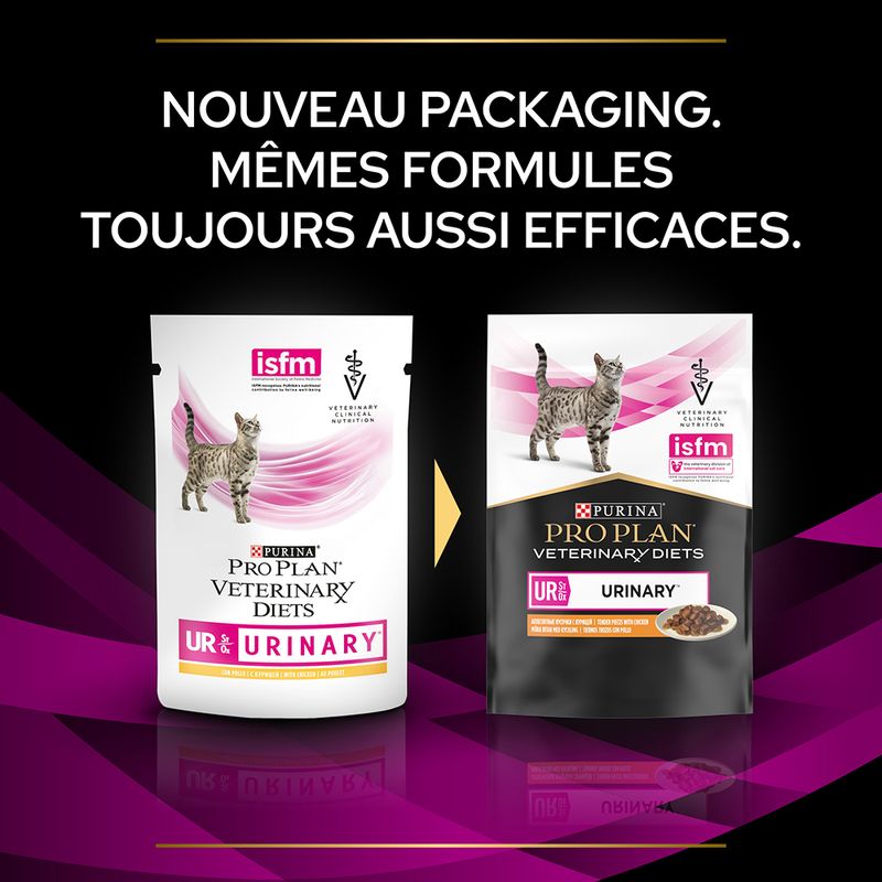 PURINA PRO PLAN Veterinary Diets Feline UR ST/OX Urinary, poulet