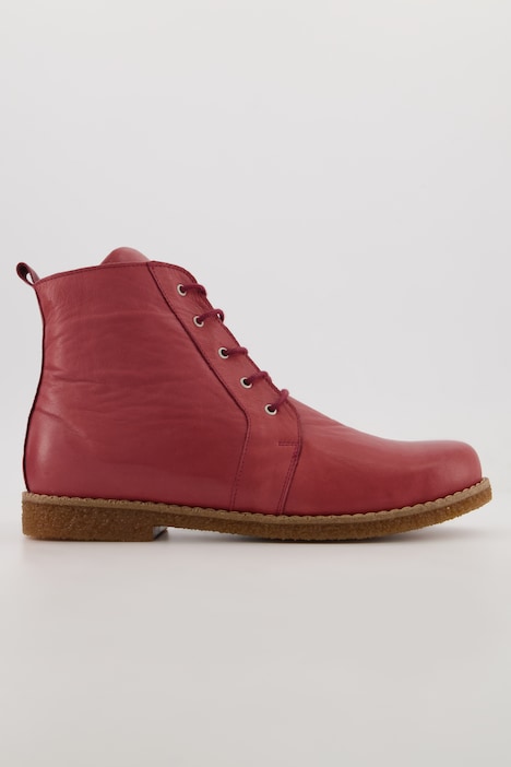 Lederboots, Nappaleder, Reißverschluss, Weite G