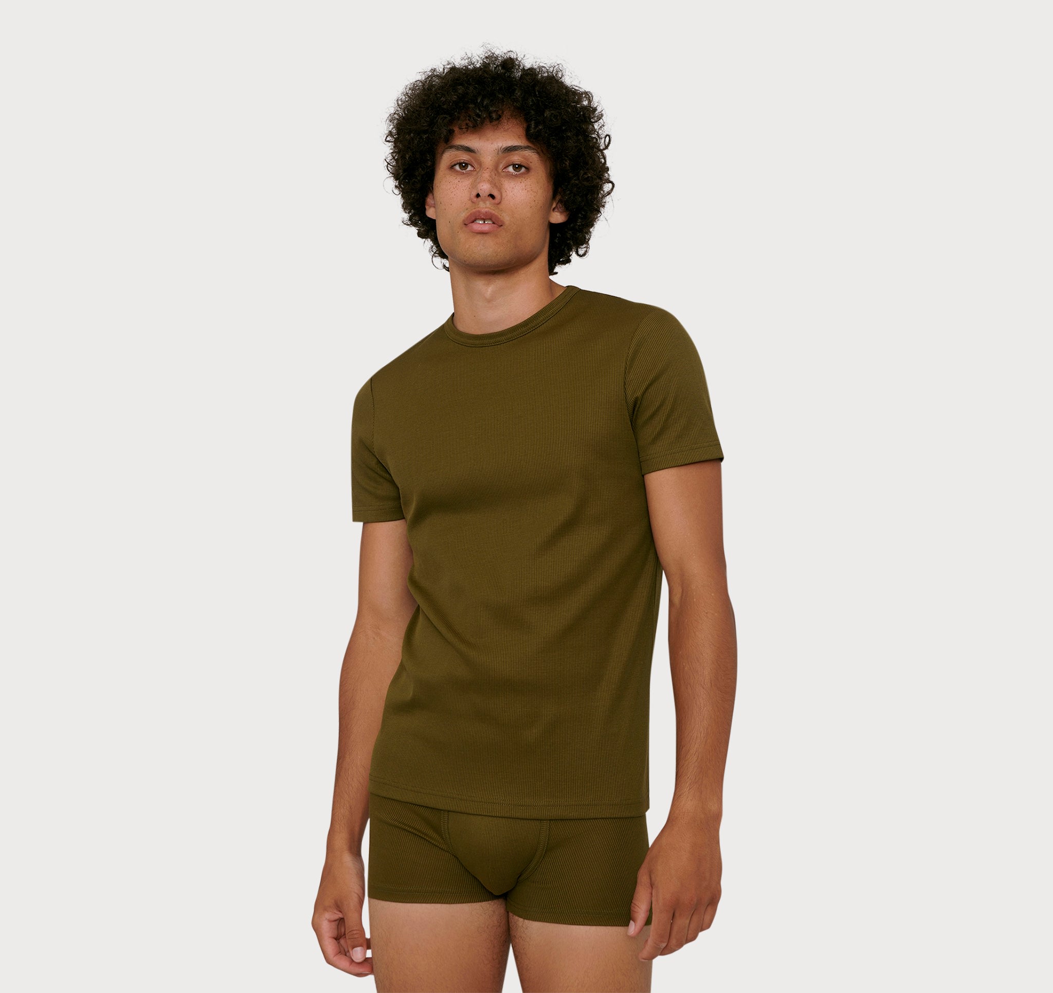 ORGANIC COTTON<br>True Rib Tee